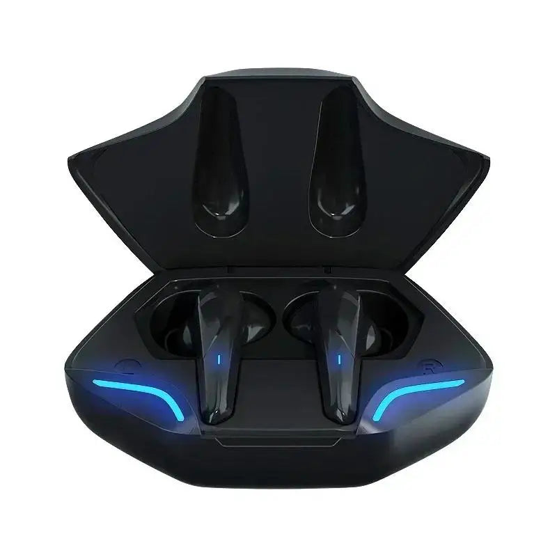 Gaming Wireless Bluetooth Headset With HD Mic Stereo Bass Clear Voice Call Control For Smartphone Mobile Phone Gaming Earphones